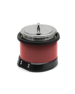 Vollrath 74110140 Mirage 11 qt. Induction Countertop Soup Rethermalizer Red