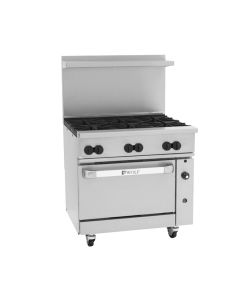 Wolf C36C-6B 36" Challenger XL 6-Burner Gas Range | Natural Gas