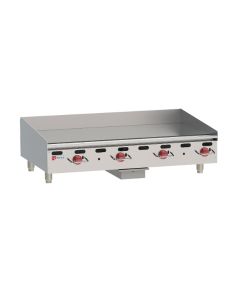 Wolf AGM48 Manual Control 48" Countertop Gas Griddle | Heavy Duty