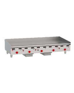 Wolf ASA60 60" Heavy Duty Thermostatic Gas Griddle