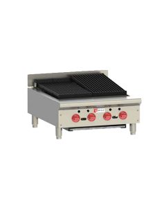 Wolf ACB25 25-1/8" Achiever Charbroiler Natural Gas 68000 BTU