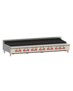 Wolf ACB72 72-1/2" Achiever Charbroiler Natural Gas 221000 BTU
