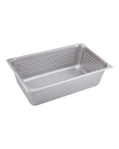 Full Size Perforated Steam Table Pan, 6" Deep