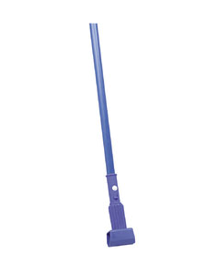 Mop Handle, 60" long, 1" dia., jaw style, fiberglass