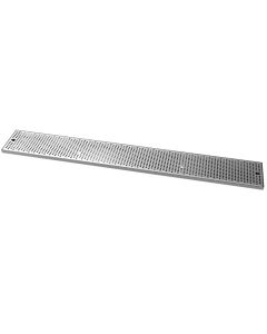 54" x 7-1/4" Stainless Steel Surface Mount Drip Tray Pan 