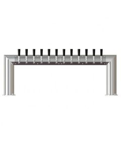 UBC Norma 12 Faucet Tower Stainless Steel Polished Finish Glycol Ready