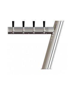 UBC Zorro 4 Faucet Z Tower Stainless Steel Polished Finish Glycol Ready
