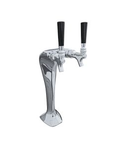 UBC Milano 2 Faucet Column Tower Stainless Steel Chrome Finish Glycol Ready