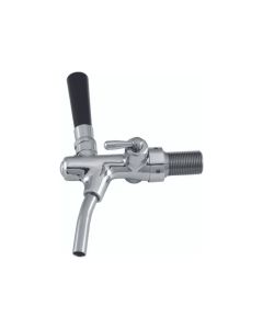 UBC European Flow Control Chrome Faucet Self-Closing Stainless Steel
