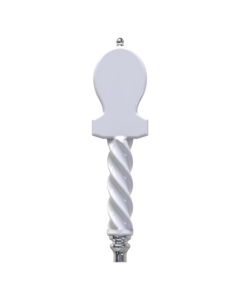 UBC A-113 White Ceramic Tap Handle