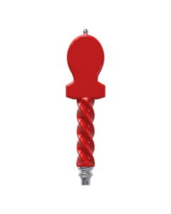 UBC A-113 Red Ceramic Tap Handle