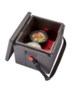 Cambro GoBox Insulated Food Pan Carrier | 23.6 Qt | EPP280WSTSW110