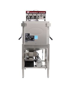 CMA EST-AH-EXT Door Type Low Temp Chemical Sanitizing Dishwasher Straight-Through 40 Racks/hr