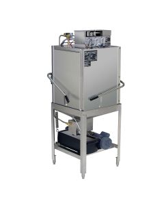 CMA EST-C-EXT Door Type Low Temp Chemical Sanitizing Dishwasher Corner Design 40 Racks/hr