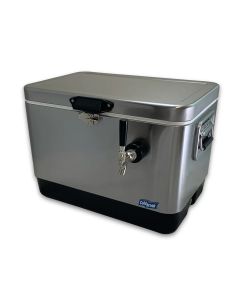 Coldbreak 1-Tap Stainless Steel Jockey Box | 50' Coil