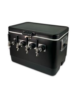 Coldbreak 4-Tap Black Jockey Box | 50' Coils
