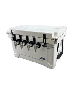 Coldbreak 4-Tap Rotomolded Jockey Box | 50' Coils 45qt Box