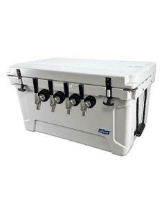 Coldbreak 4-Tap Rotomolded Jockey Box | 50' Coils 65qt Box