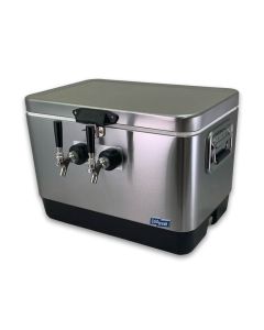 Coldbreak 2-Tap Stainless Steel Jockey Box | 100' Coils