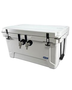 Coldbreak 2-Tap Rotomolded Jockey Box | 100' Coils 65qt Box
