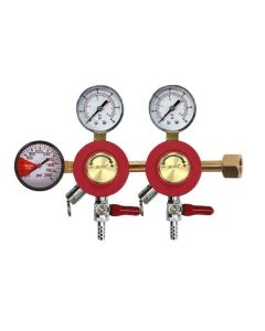Bev Rite Triple Gauge Dual Output Primary Regulator