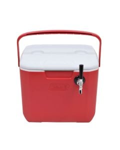 American Beverage 28 Qt Jockey Box 1-Tap Keg Beer Dispenser | 120' Coil Cooler