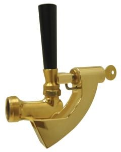 Brass Faucet Lock for Draft Beer Taps