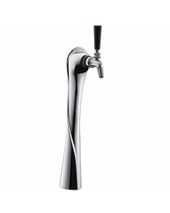 Perlick Lucky 1 Faucet European Chrome Tower, Air Cooled