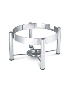 Vollrath 46114 Intrigue Stainless Steel Chafer Stand for Round Induction Chafer