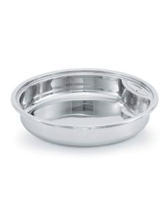 Vollrath 46131 6 qt. Replacement Stainless Steel Food Pan for Intrigue Round Induction Chafer