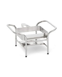 Vollrath 4644055 Stainless Steel Chafer Stand for Two-Thirds Size Mirage Chafer