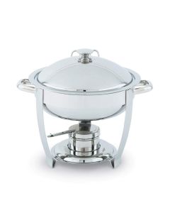 Vollrath 46506 6 qt. Orion Replacement Round Stainless Steel Food Pan