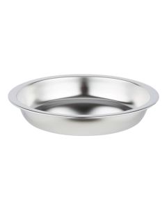 Vollrath 49333 4.2 qt. Replacement Stainless Steel Food Pan for Panacea and Maximillian Steel Chafers