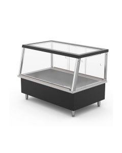 Vollrath BMHDC-3 Cayenne Curved Front Bain-Marie Heated Display Case