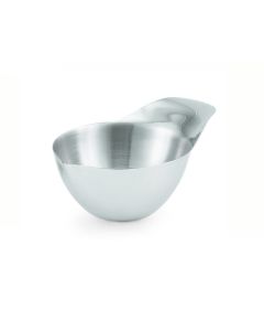 Vollrath 46661 4 oz. Stainless Steel Ramekin Mirror and Satin Finish