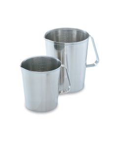 Vollrath 95160 1/2 Qt. Stainless Steel Graduated Measuring Cup