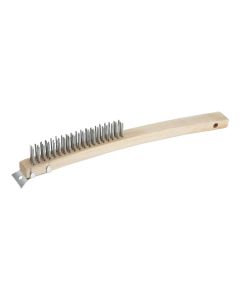 Winco BR-319 Wire Grill Brush 14" Length