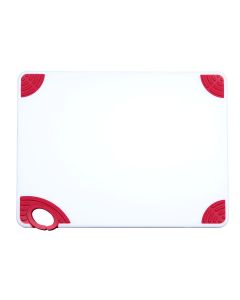 Winco CBN-1520RD StayGrip Cutting Board | 15" x 20" | Red
