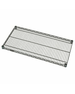 Green Epoxy 54" x 18" Wire Shelf for Commercial Shelving Unit