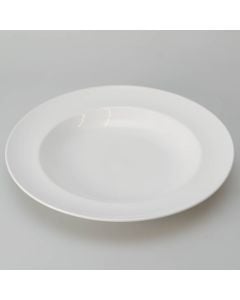 24 ounce Soup Bowl with rolled edge rim. Bristol Collection Bright White ITI China BL-120