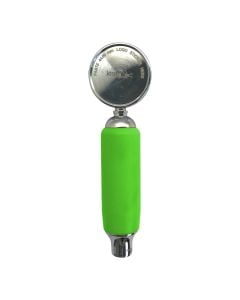 Krome Dispense C375 Green Plastic Tap Handle with Badge Holder