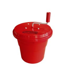 5 Gallon Salad Dryer with Sealed Gearbox and Aluminum Crank Shaft