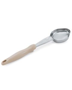 Vollrath 6412335 Heavy Duty 3 oz Ivory Handle Portion Control Solid Spoodle