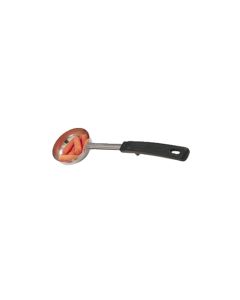 Vollrath 61177 6 oz Black Handle Portion Control Solid Spoodle