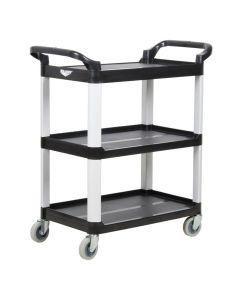 Vollrath 2-Shelf 33" Plastic Utility Cart | 300 Lb Capacity