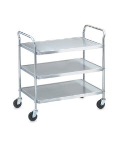 Vollrath 2-Shelf Metal Utility Cart | 500 Lb Capacity | Knocked Down