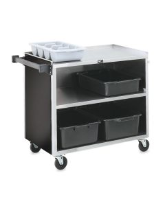 Vollrath 3-Shelf Paneled Stainless Steel Bussing Cart | 500 Lb Capacity
