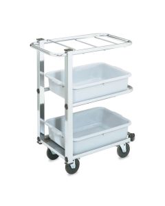 Vollrath 3-Shelf Cantilevered Utility Cart