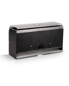 Vollrath One-Sided Wrapped Straw Dispenser Black