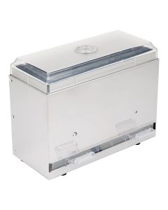 Vollrath One-Sided Bulk Unwrapped Straw Dispenser Stainless Steel